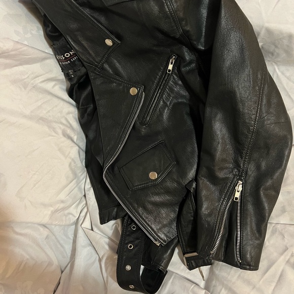 Wilson leather waist coat-lined - Picture 2 of 3